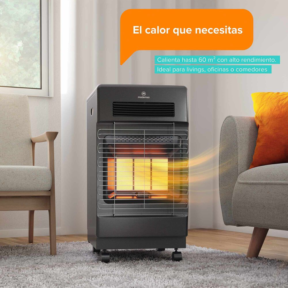 Estufa H&iacute;brida Gas Y El&eacute;ctrica 11 A 15 Kgs 4,2 Kw Hh15b Onix image number 3.0